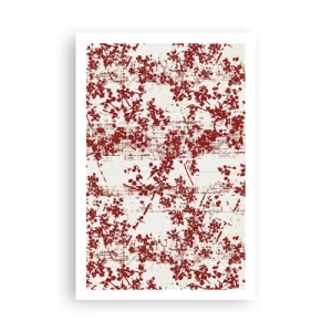 Poster - Wie alter Perkal - 61x91 cm