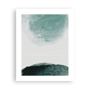 Poster - Begegnung mit Nebel - 40x50 cm