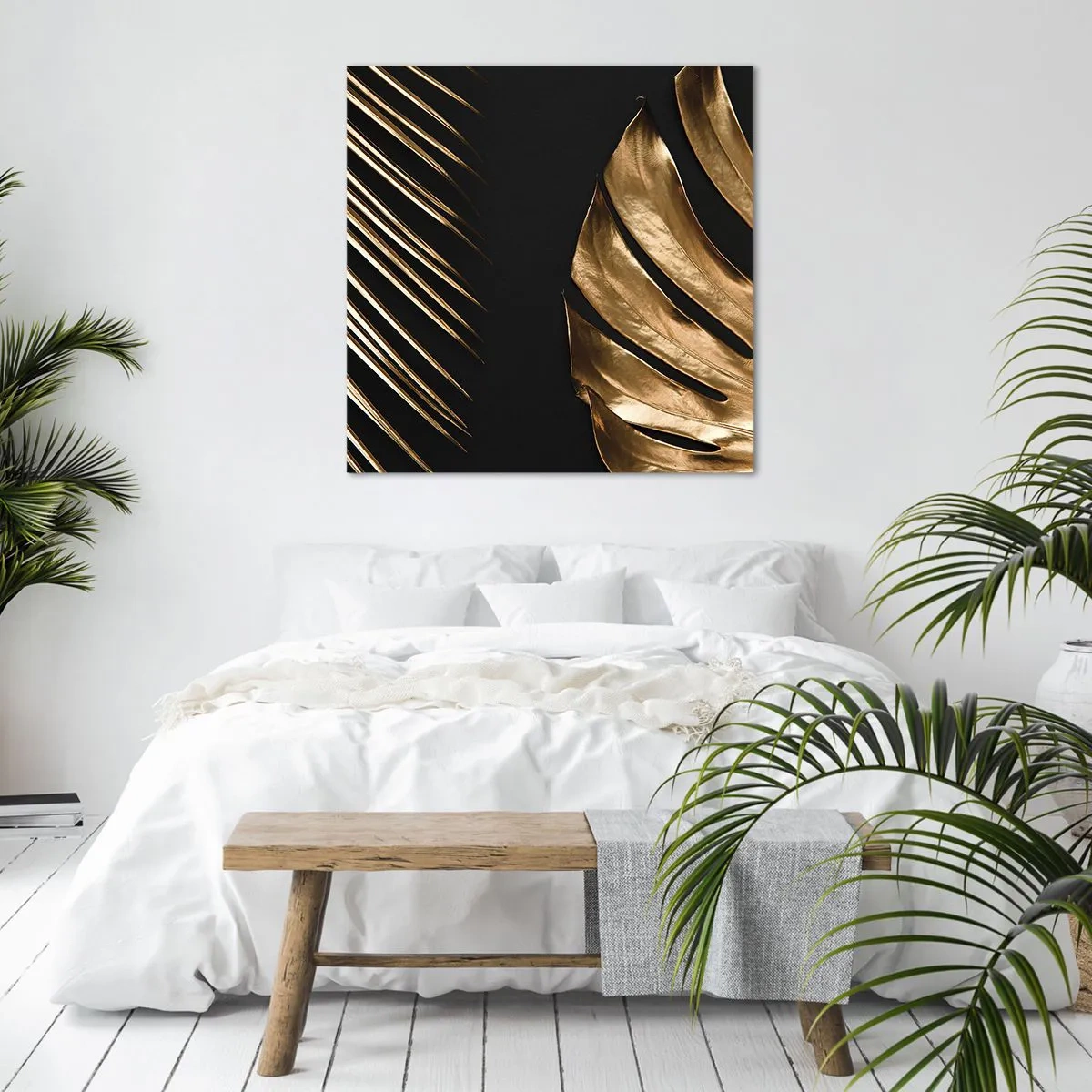 Bild auf Leinwand - Leinwandbild - Anders und genauso teuer - 30x30 cm