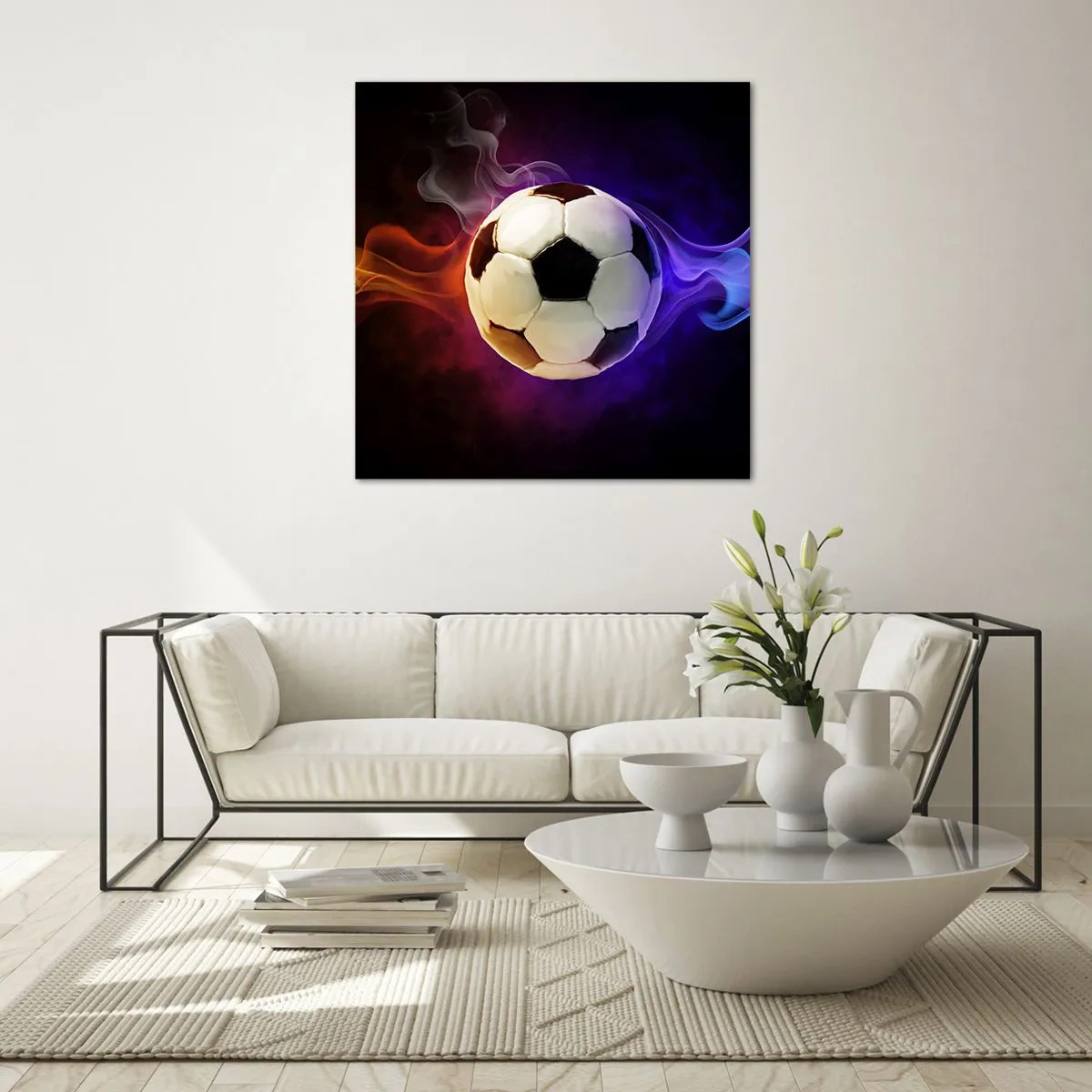 Glasbild - Bild auf glas - Die magische Kraft des Spiels - 30x30 cm