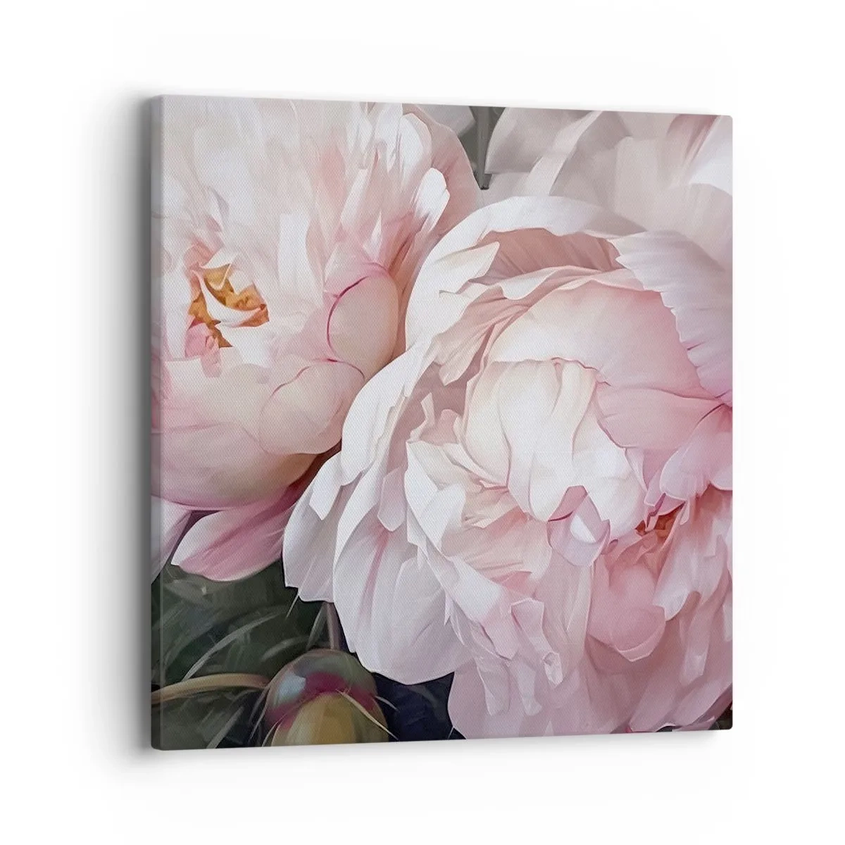 Bild auf Leinwand - Leinwandbild - In der Blüte angehalten - 40x40 cm