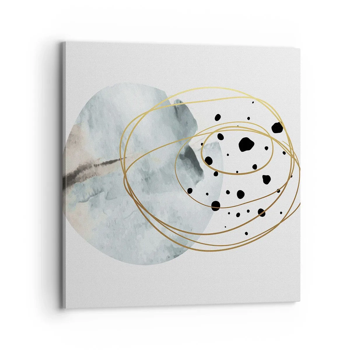 Bild auf Leinwand - Leinwandbild - Vom Weltraum umarmt - 70x70 cm