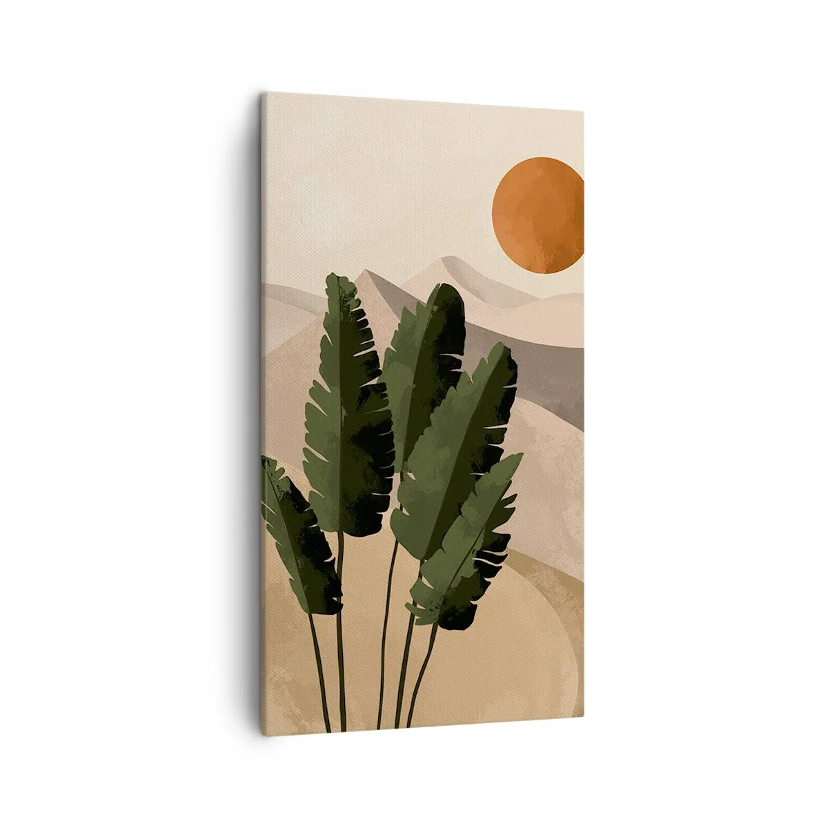 Bild auf Leinwand - Leinwandbild - Der Triumph des Lebens - 45x80 cm