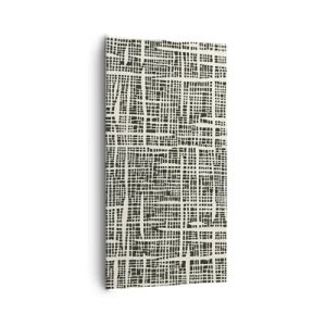 Bild auf Leinwand - Leinwandbild - Gewebte Komposition - 65x120 cm