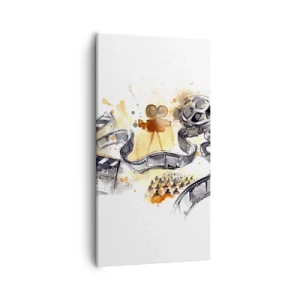 Bild auf Leinwand - Leinwandbild - Im Land der Träume - 55x100 cm