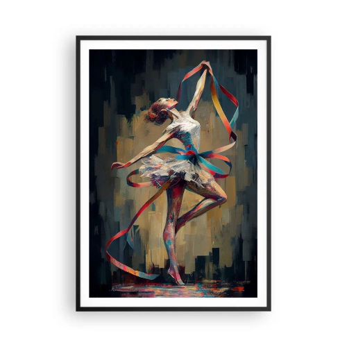 Poster in einem schwarzem Rahmen - Bandtanz - 70x100 cm