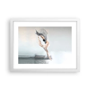 Poster in einem weißen Rahmen - Im Tanzrausch - 40x30 cm