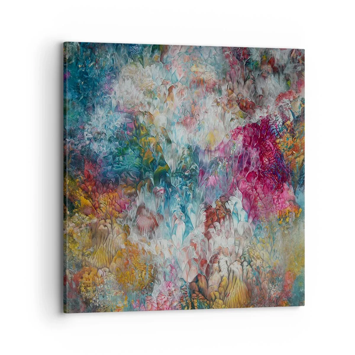 Bild auf Leinwand - Leinwandbild - In voller Blüte - 70x70 cm