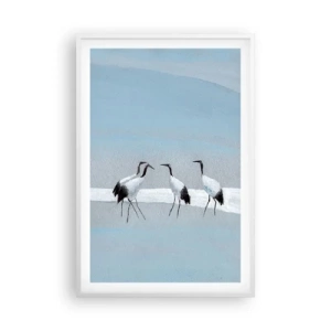 Poster in einem weißen Rahmen - Nach einem heißen Tag - 61x91 cm