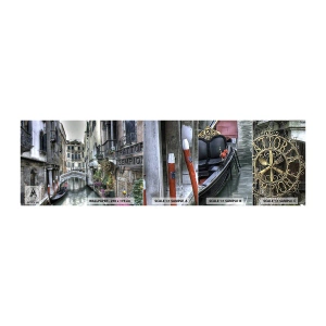 Fototapeten Muster Selbstklebend Deluxe Sticker - Seit Jahrhunderten in stiller Besinnung - Venedig, Stadt, Die Architektur - 100x30 cm