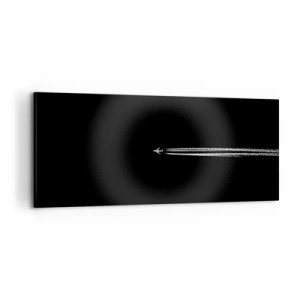 Bild auf Leinwand - Leinwandbild - In eine andere Dimension - 100x40 cm