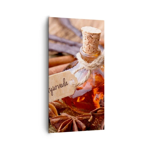 Bild auf Leinwand - Leinwandbild - Zur Einheit von Körper und Geist - 65x120 cm