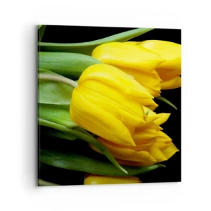 Bild auf Leinwand - Leinwandbild - Aus klarer Sonne entstanden - 70x70 cm