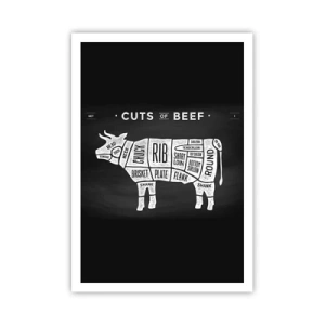 Poster - Metzger Grundierung - 70x100 cm