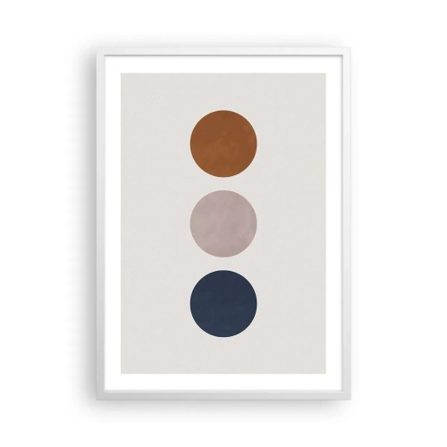 Poster in einem weißen Rahmen - Ein Symbol für Exzellenz - 50x70 cm