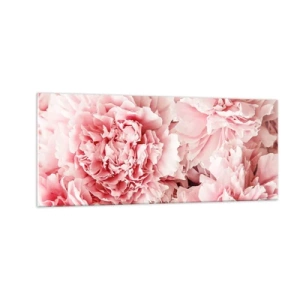 Glasbild - Bild auf glas - Rosa Traum - 100x40 cm