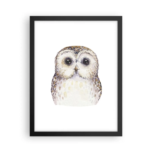 Poster in einem schwarzem Rahmen - Schau mir in die Augen - 30x40 cm