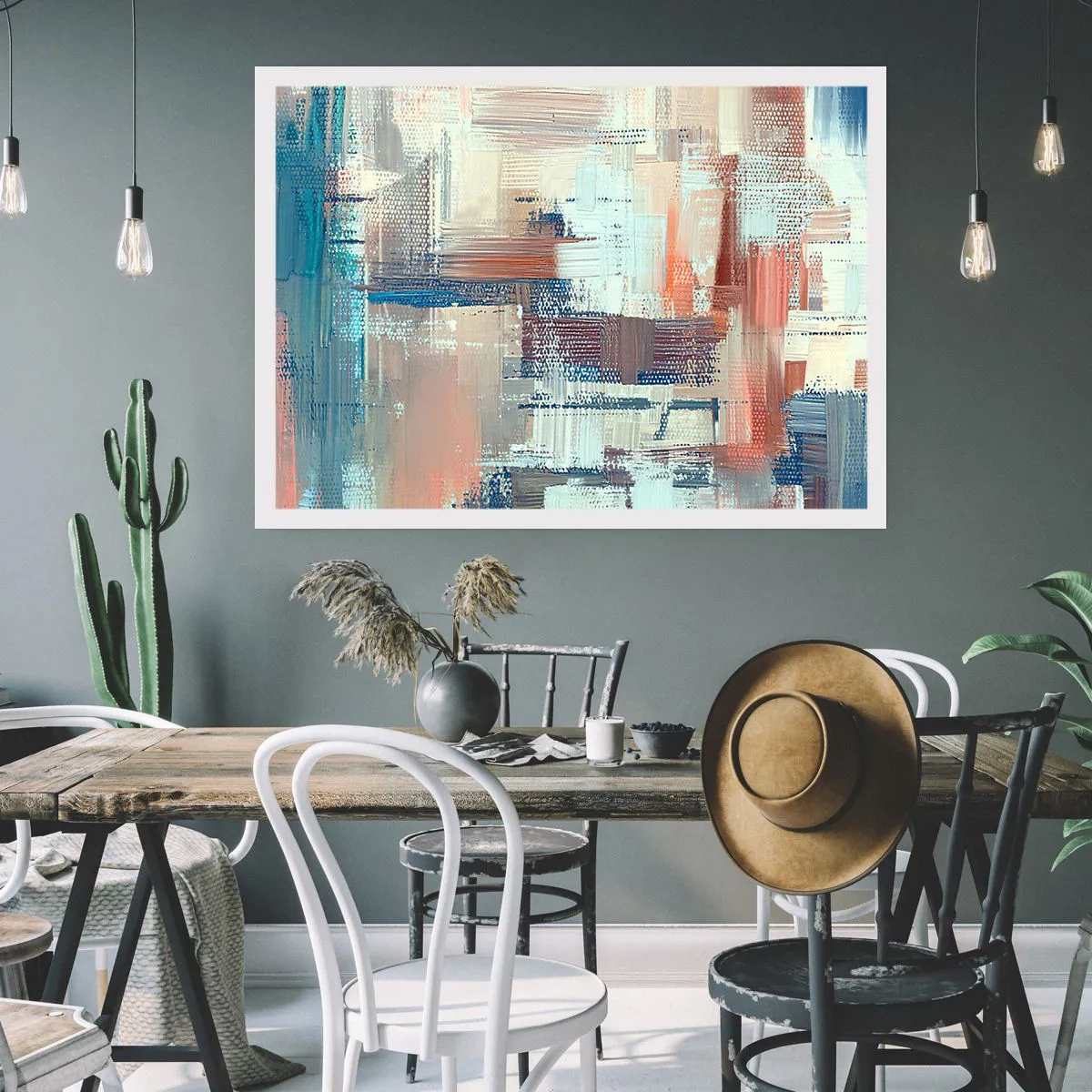 Poster - Zum Licht kommen - 91x61 cm