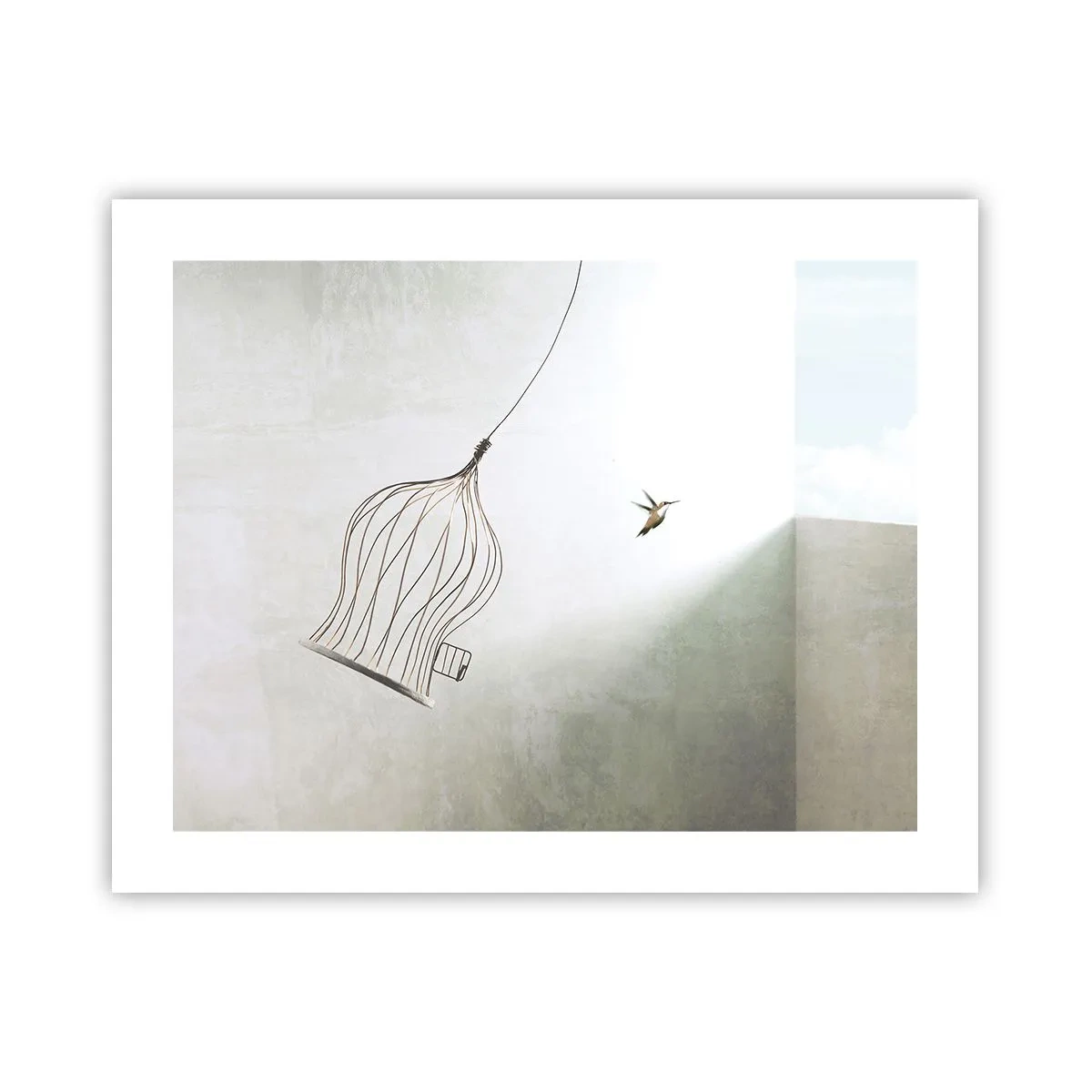 Poster - In seinem Element - 50x40 cm