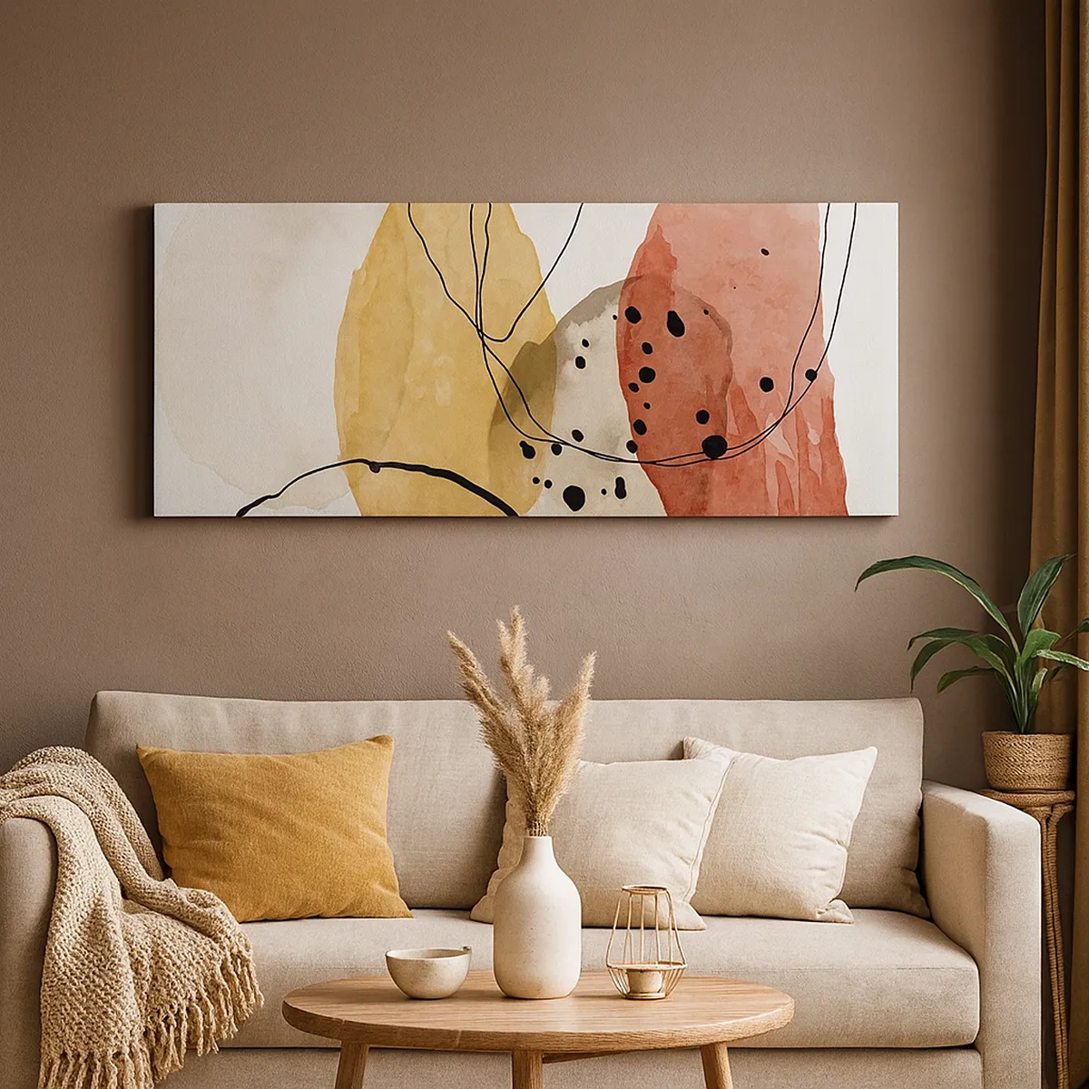 Bild auf Leinwand - Leinwandbild - Wie leichte, transparente Luft - 30x30 cm