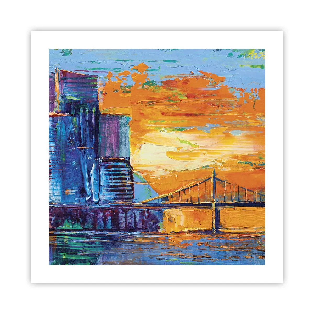 Poster - Kultur und Natur - 50x50 cm