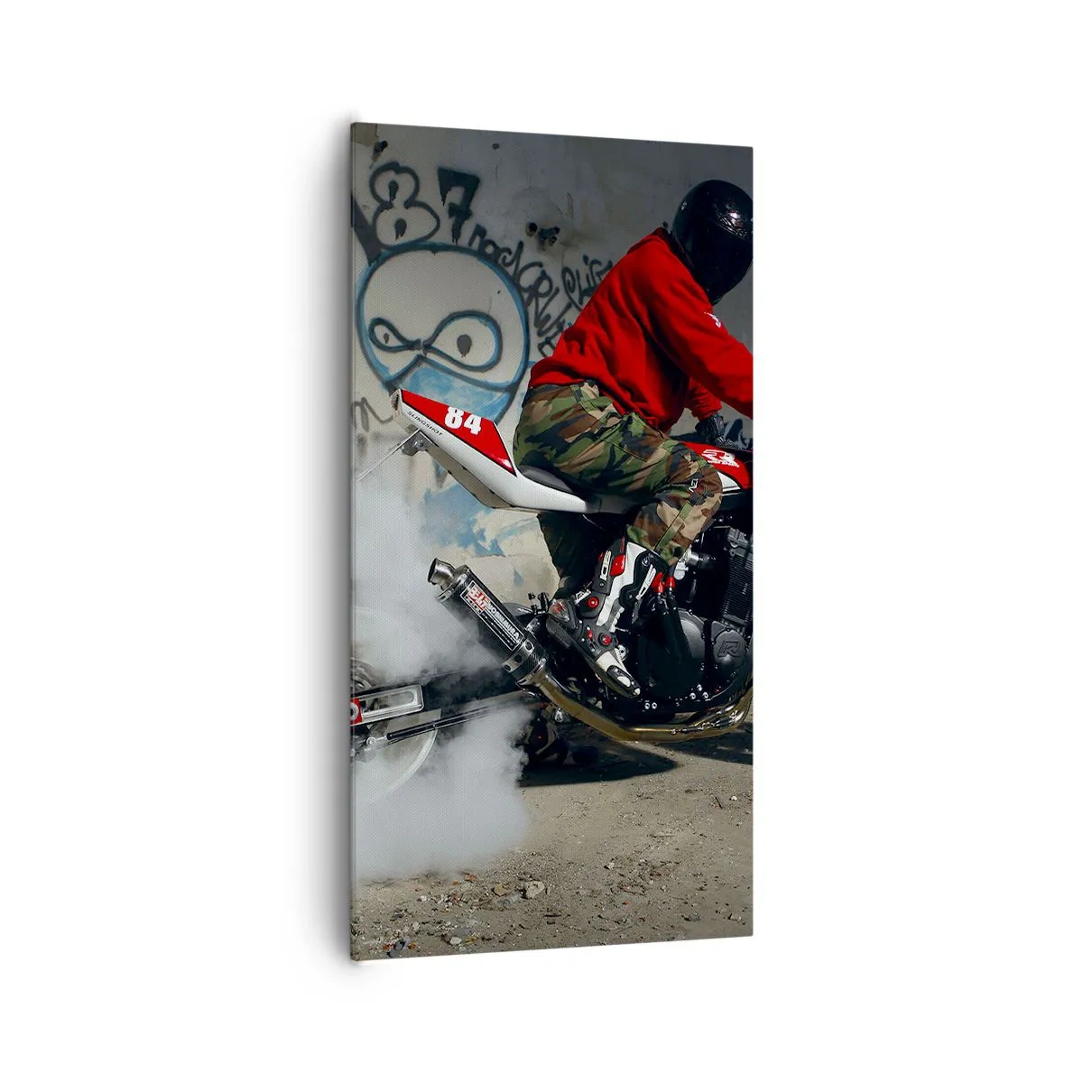 Bild auf Leinwand - Leinwandbild - Verfolge mich! - 65x120 cm