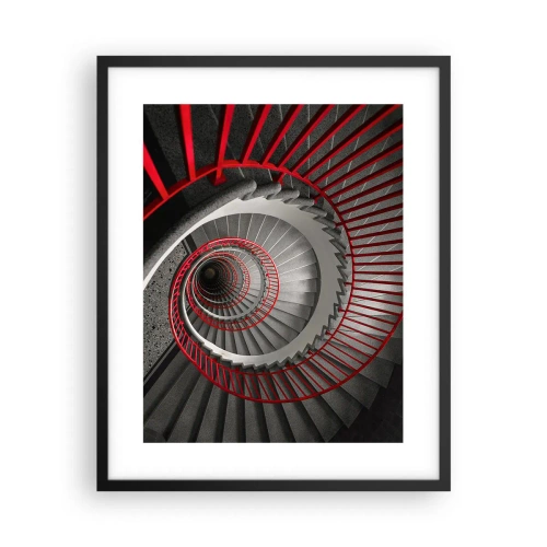 Poster in einem schwarzem Rahmen - Architekturspaß - 40x50 cm