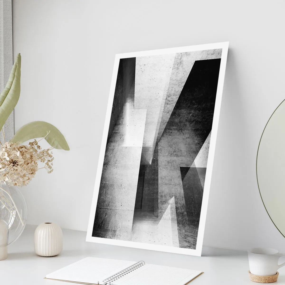 Poster - Die Raumstruktur - 40x50 cm