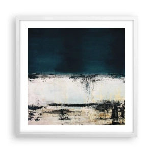 Poster in einem weißen Rahmen - Horizontale Komposition - 50x50 cm