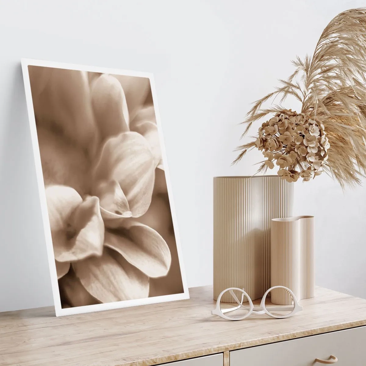 Poster - So sanft wie ein Lächeln - 40x50 cm