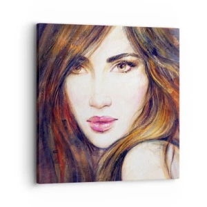 Bild auf Leinwand - Leinwandbild - Einen Penny für deine Gedanken - 30x30 cm