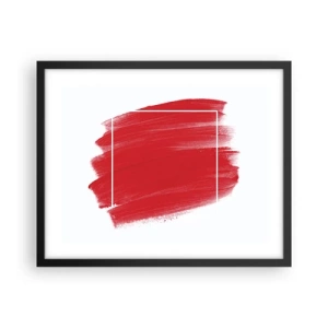 Poster in einem schwarzem Rahmen - Aus dem Rahmen - 50x40 cm