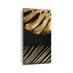 Bild auf Leinwand - Leinwandbild - Anders und genauso teuer - 55x100 cm