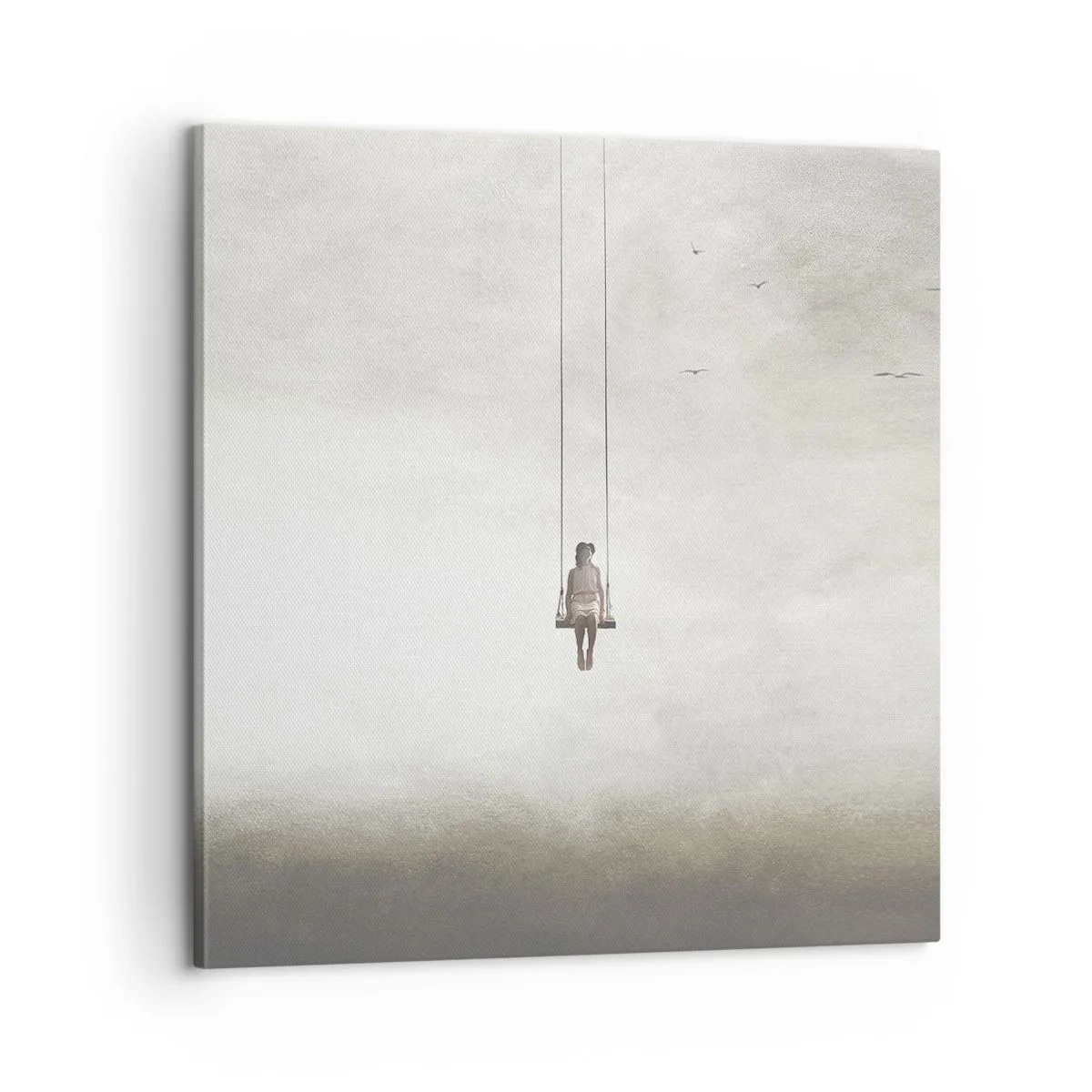 Bild auf Leinwand - Leinwandbild - Ein Kind in uns - 60x60 cm