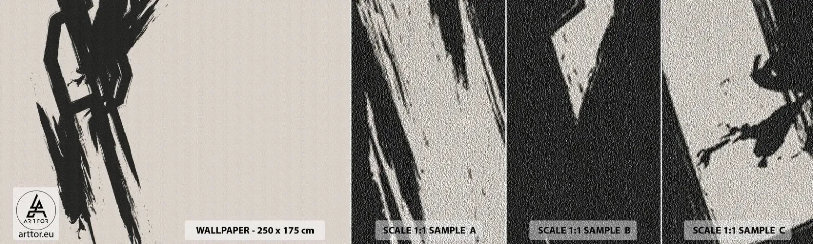 Fototapeten Muster Premium Sand - Unaufhaltsamer Trieb - Minimalismus, Leer, Stück - 100x30 cm