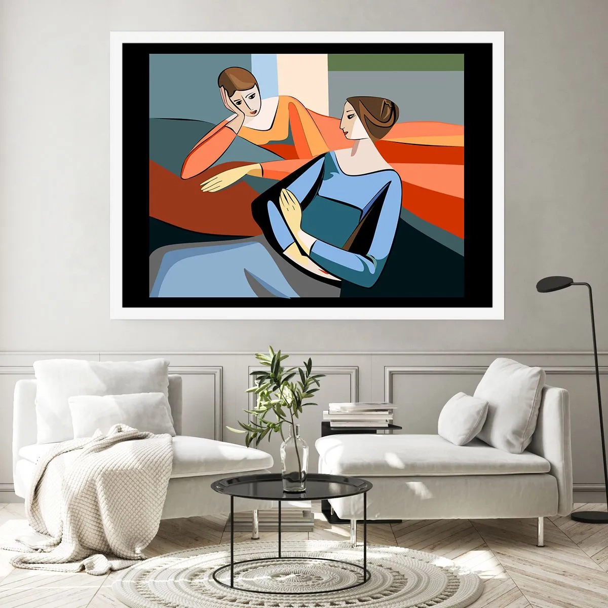 Poster - Moment der Zuversicht - 70x50 cm
