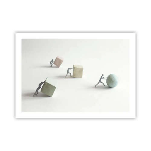 Poster - Pures Leben - 70x50 cm