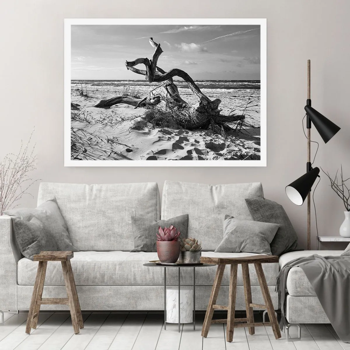 Poster - Meeresskulptur - 40x30 cm