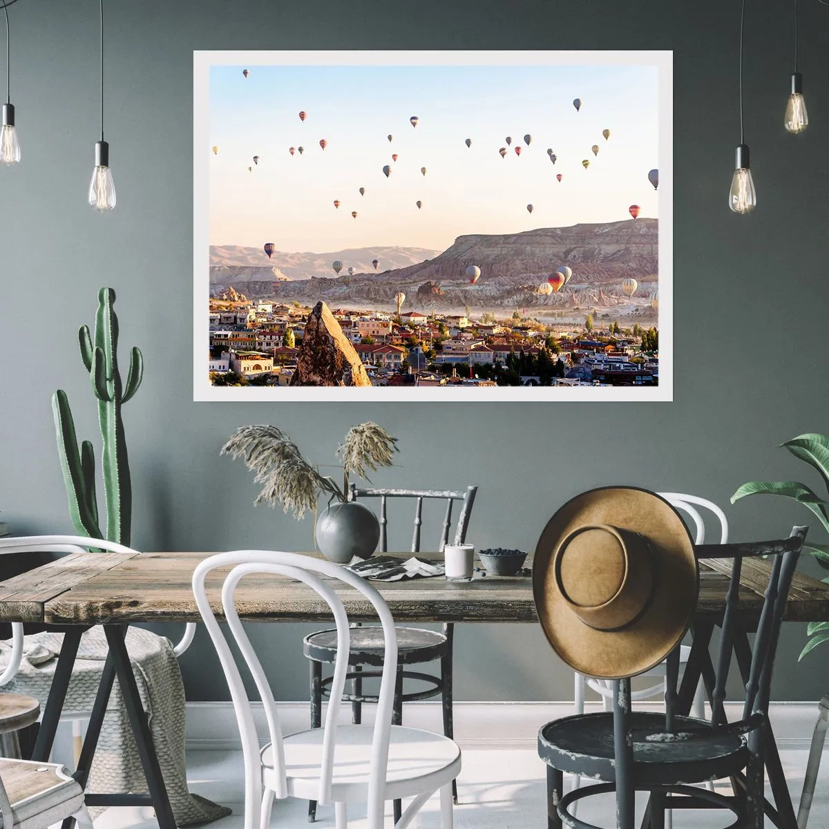 Poster - Wie Schiffe am Himmel - 50x40 cm