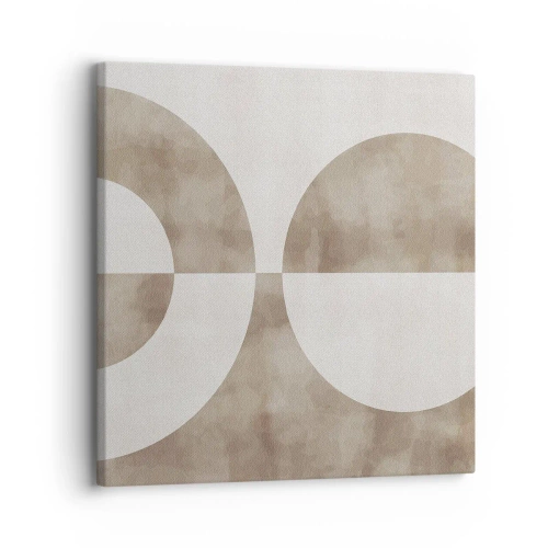 Bild auf Leinwand - Leinwandbild - Ähnlichkeiten und Unterschiede - 30x30 cm