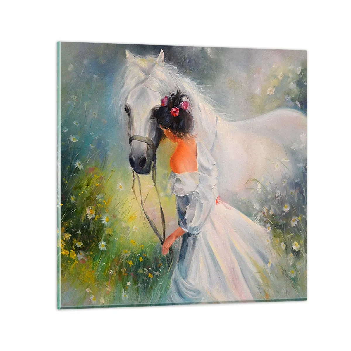 Glasbild - Bild auf glas - Wie aus einem schönen Traum - 50x50 cm