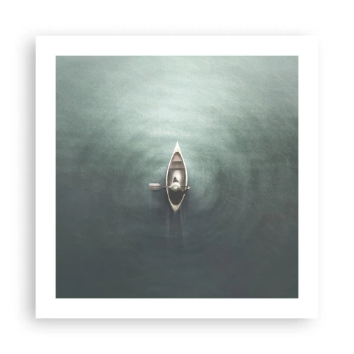Poster - Durch den Mondsee - 50x50 cm