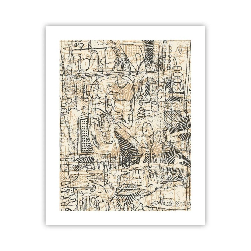 Poster - Es wartet darauf, entschlüsselt zu werden - 40x50 cm