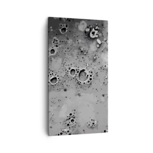 Bild auf Leinwand - Leinwandbild - Wie eine Mondlandschaft - 45x80 cm