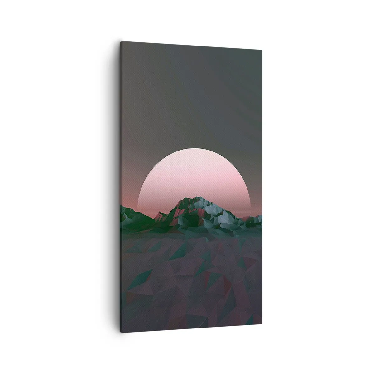 Bild auf Leinwand - Leinwandbild - In einer Nachbargalaxie - 55x100 cm