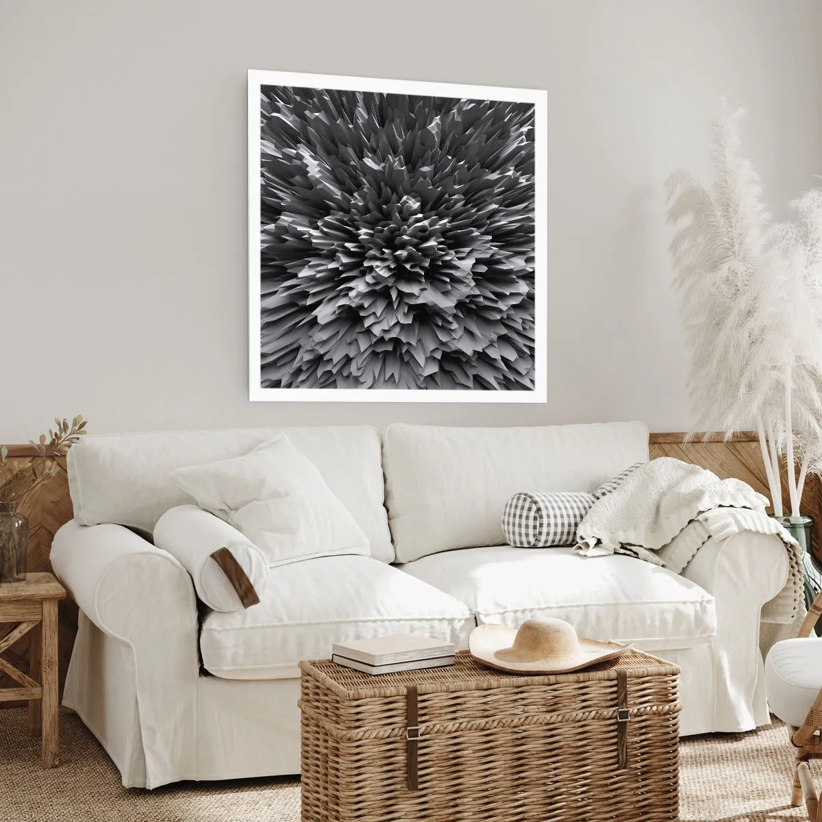 Poster - Härter kann es nicht werden - 50x50 cm