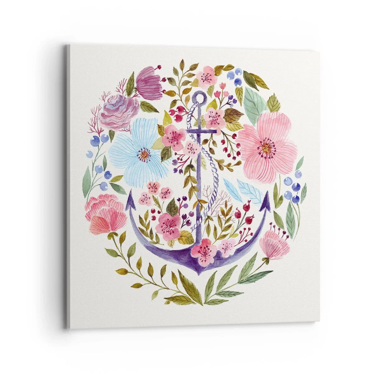 Bild auf Leinwand - Leinwandbild - Guter Traum eines Seemanns - 70x70 cm