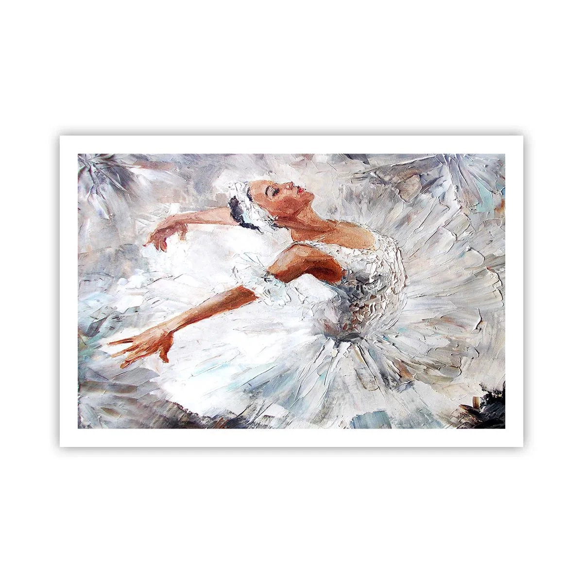 Poster - Zart und leicht wie Tüll - 91x61 cm