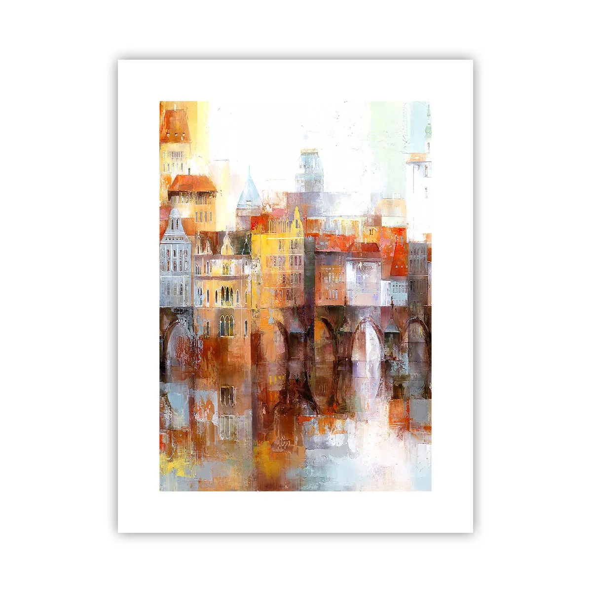 Poster - Schön ist es auch unter der Brücke - 30x40 cm