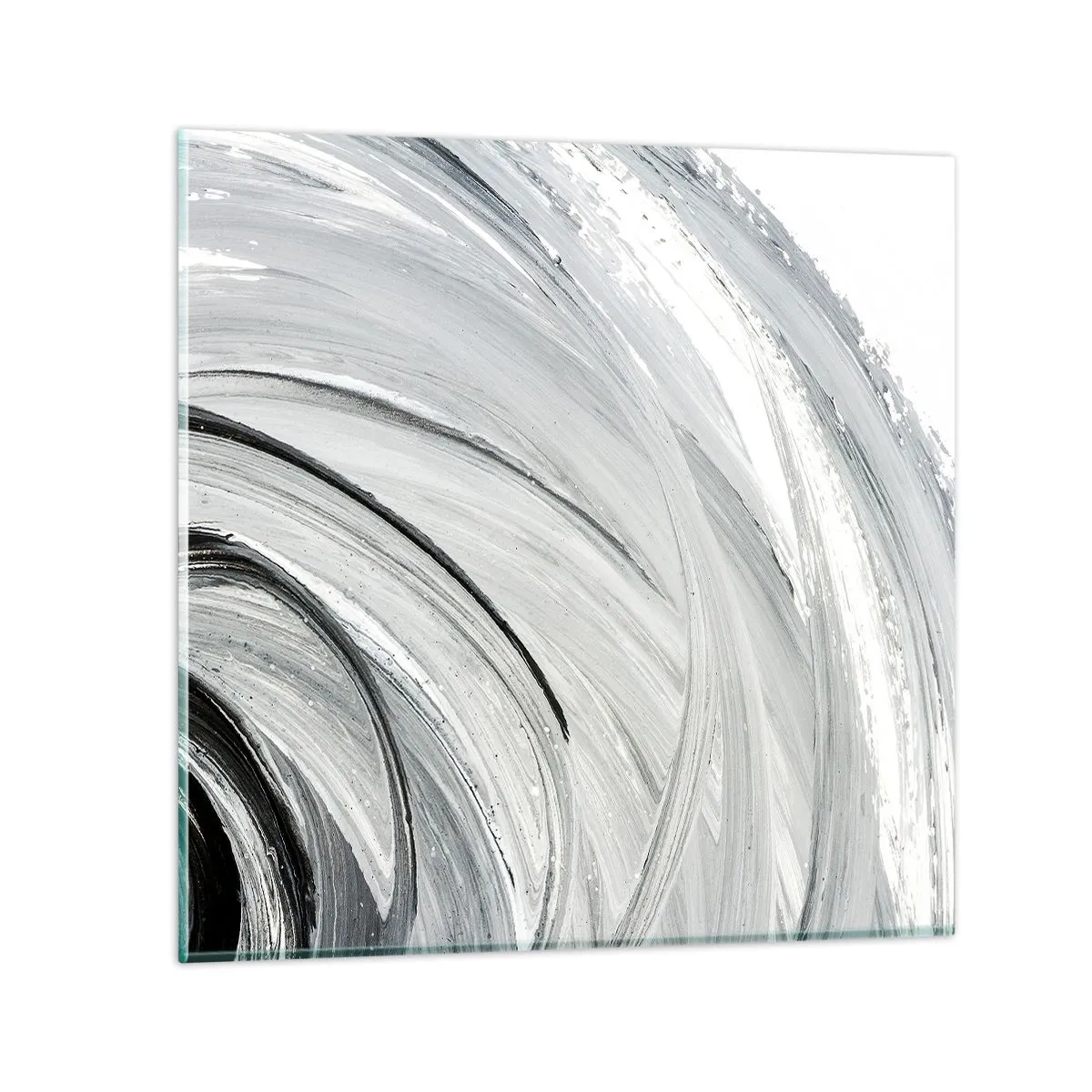 Glasbild - Bild auf glas - Orbitale Komposition - 30x30 cm